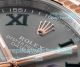 DD Factory Copy Rolex Datejust II Cal.3235 Watch with Half Rose Gold Green Roman (4)_th.jpg